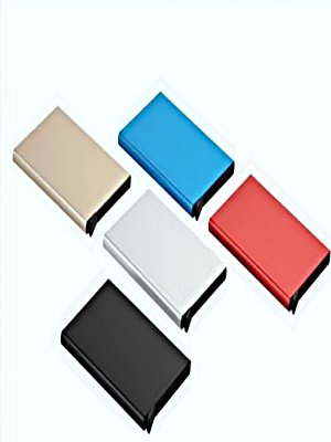 5 Color Credit Card Pop-UP Holder