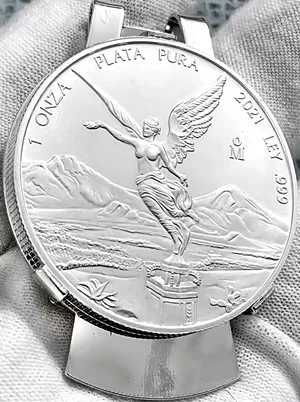 *2021* LIBERTAD/LIBERTY ANGEL 1 OZ Pure .999 Silver Money Clip