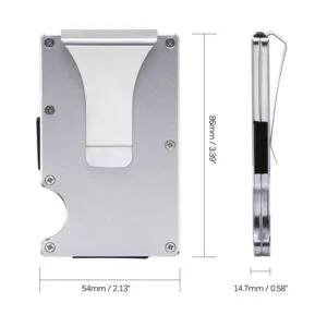 Stunning Slim Shady Credit Card Wallet Money Clip