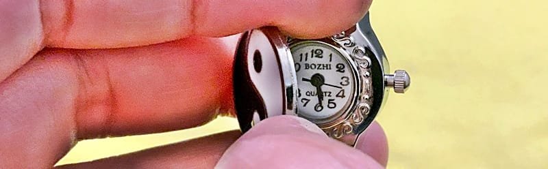 The Yin Yang Ring Watch