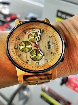 Blacks ECO Wood Watch