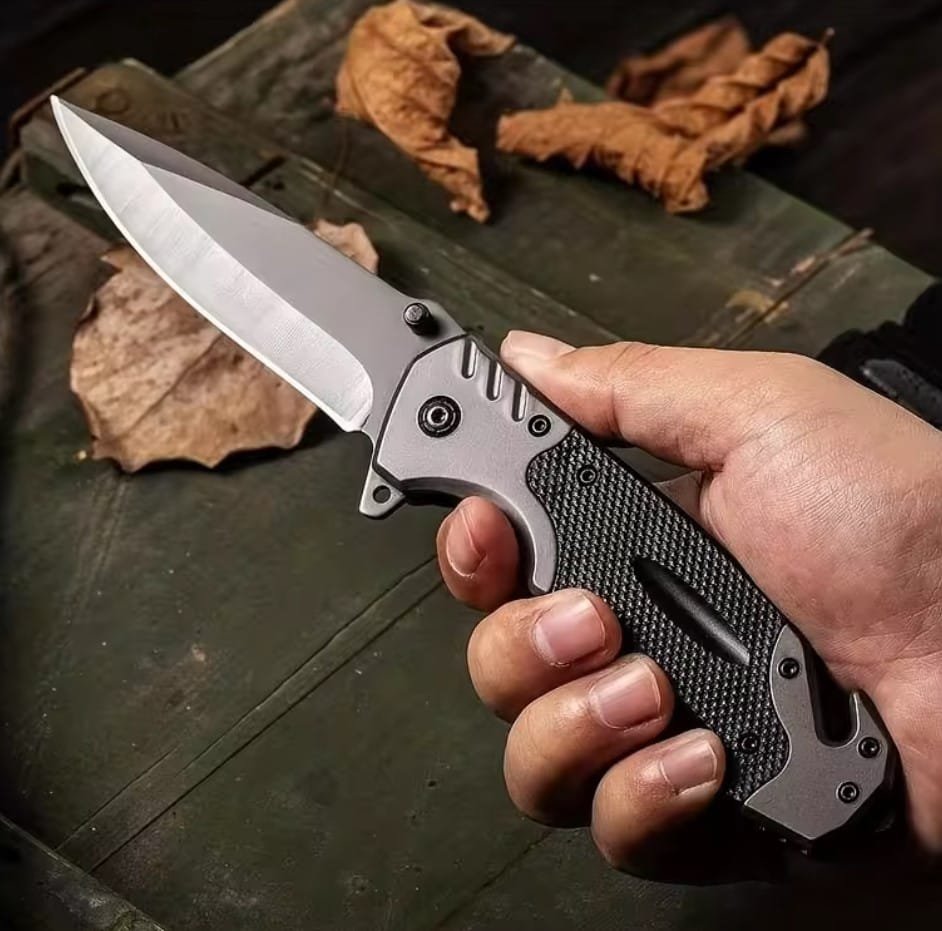 9' BLACK COBRA KA COMBAT TAC PROTECTION KNIFE (EDC)