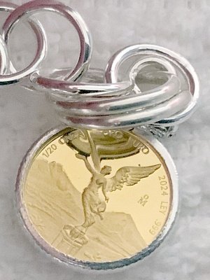 Gold (Proof) Libertad Eagle Keychain