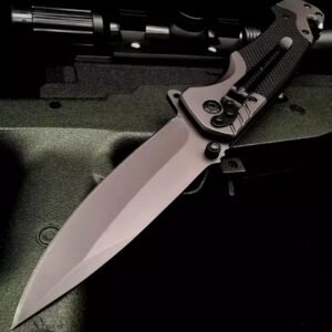 9' BLACK COBRA KA COMBAT TAC PROTECTION KNIFE (EDC)