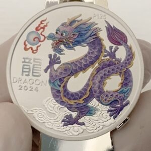 Blacks Money Clips: Year Of The Dragon Silver Money Clip