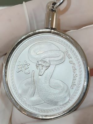 SNAKE: Chinese Calendar *2025* Year Of The Snake Keychain