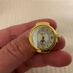 Stunning Timely BOZHI Gold/Silver Ring Watches