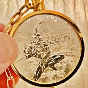 The Green Lantern (2023) 1 Oz. 0.999 Silver Ounce (BU) Coin Keychain