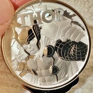 THOR (THE THUNDER GOD) 2018 1 Oz. Pure Silver Coin Money Clip