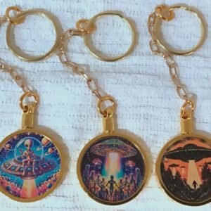 BLACKS: (5) Saint-Gaudens Fine Art (1 Ounce) Copper Coin Keychains