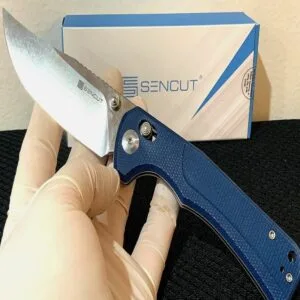 Sencut Slybolt *BLUE* Micarta Superior 9Cr18MoV Blade Knife S25001A2