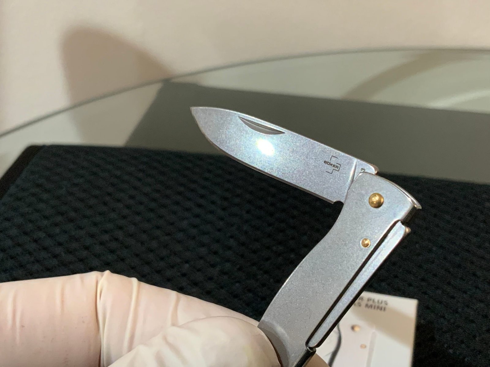 BOKER PLUS® Atlas Mini 12C27 Steel Slip Joint Keychain - Image 6