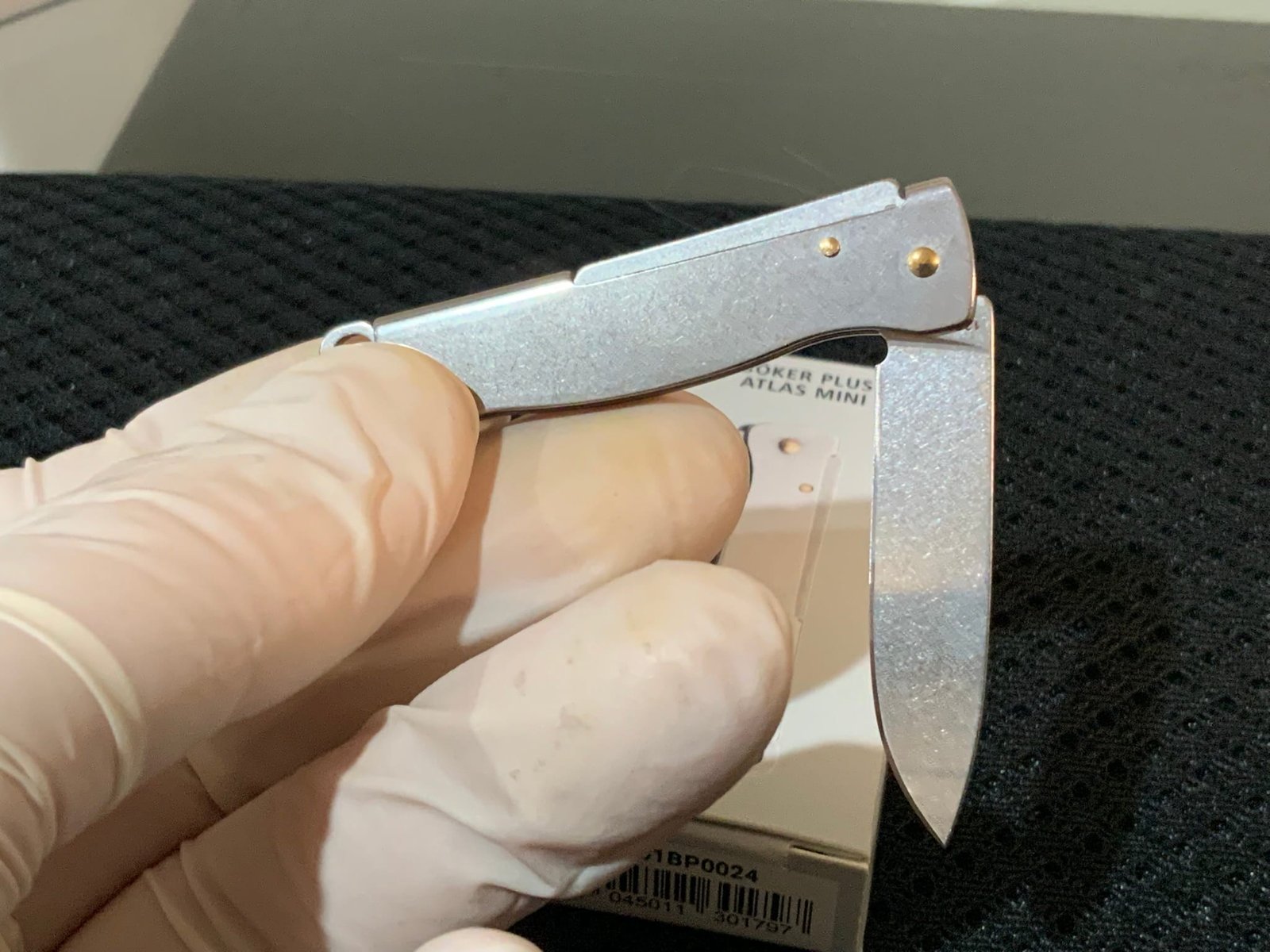 BOKER PLUS® Atlas Mini 12C27 Steel Slip Joint Keychain - Image 3