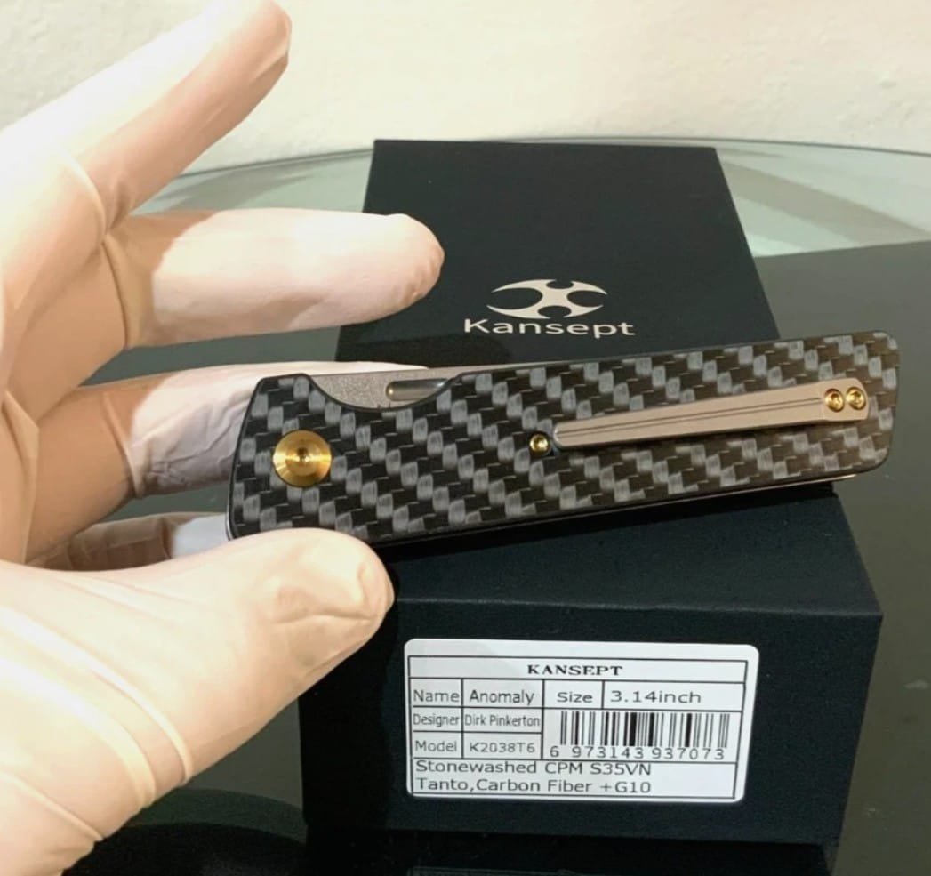 Kansept Anomaly Tanto CPM S35VN SUPER STEEL Blade Survival Knife - Image 11