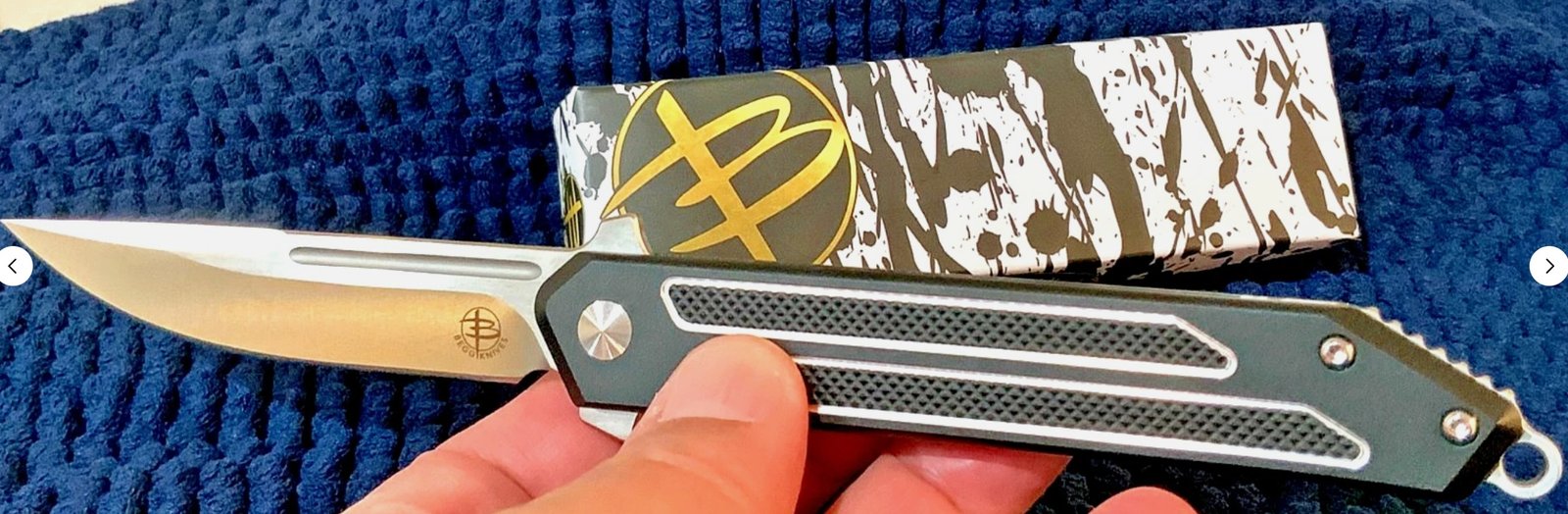 Sun Tzu Kwaiken Carbon Steel *Superior* War Blade Folding Pocket Knife - Image 3