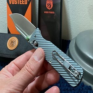 Vosteed: Vombat Bohler M390 (Zulu) Steel Blade (OSA4104) Q-SWAP System Knife