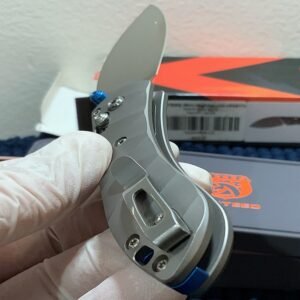 Vosteed Nightshade S35VN Titanium Gray Mini Folding Knife (VOSA0217)