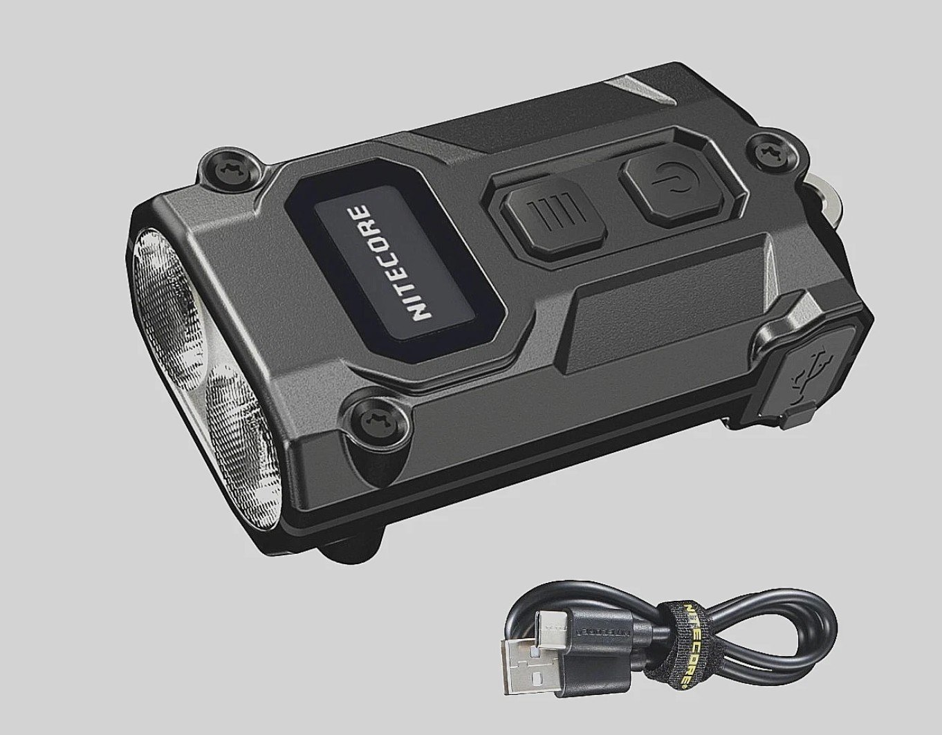 Nightcore TINI 3 Mini Flashlight W/FREE 33mm Keyring and Keychain 600 Lumens - Image 3