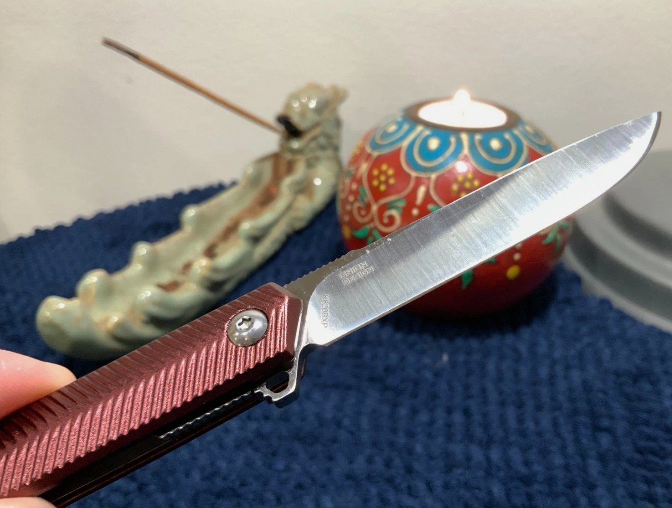 Tualong Ken Onion Stylus Onion Design (K820BXP) Maroon Grip Executive Folder - Image 5