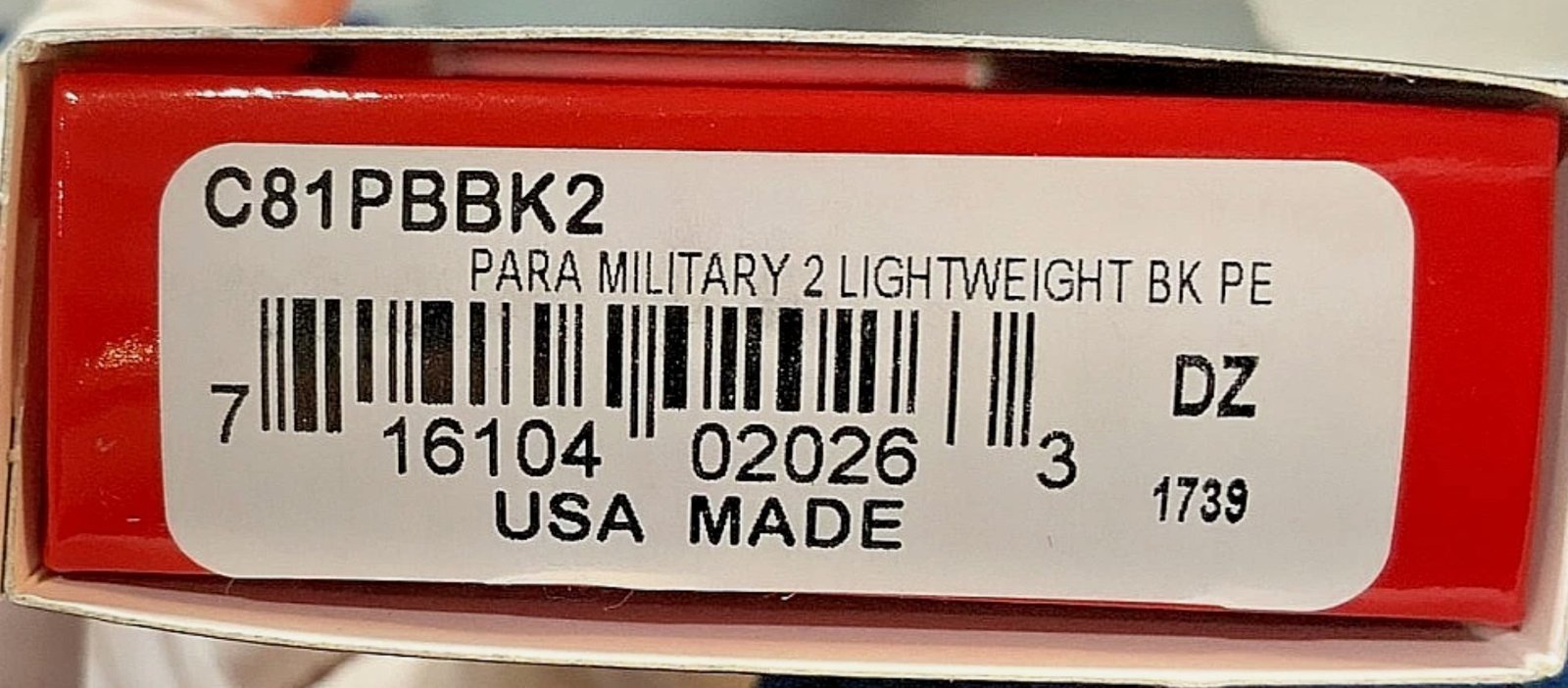 Spyderco Para Military 2 Lightweight Compression Lock *BLACKOUT* SC81PBBK2 - Image 8