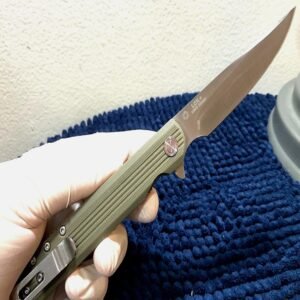 Kinetic (CRKT 3810) Smooth Flip Folder LCK+ Lightweight Large Lerch Design Knife