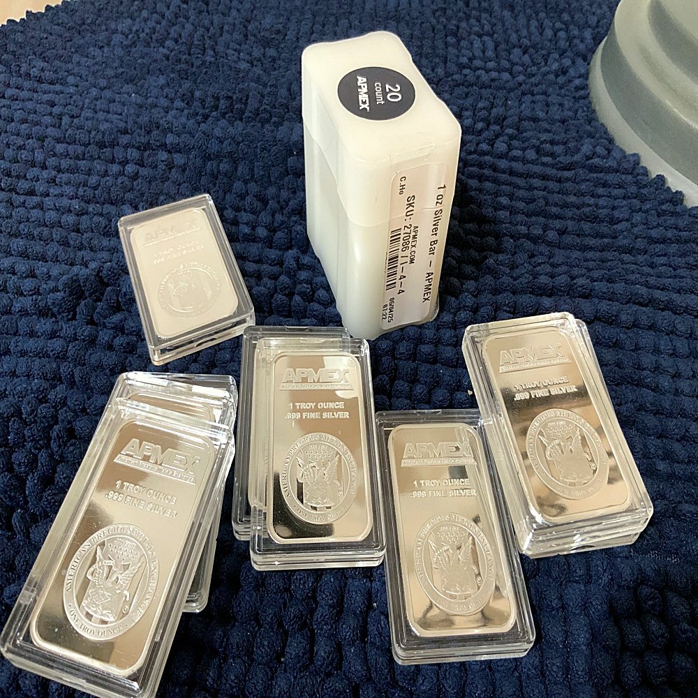 1 oz Silver Bar - APMEX