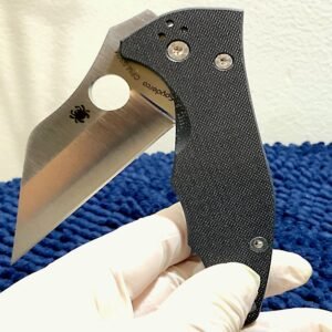 Spyderco YoJimbo *2* Crucible Wharncliffe (C85GP) Minimal Defense Folder Knife