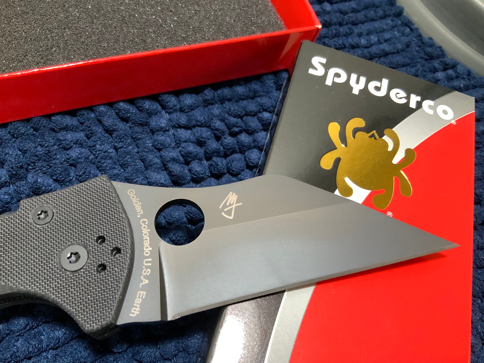 Spyderco Corporate Pro Yojimbo 2 *STEALTH* CPM S30V Executive Folder C85GPBBK2 - Image 4