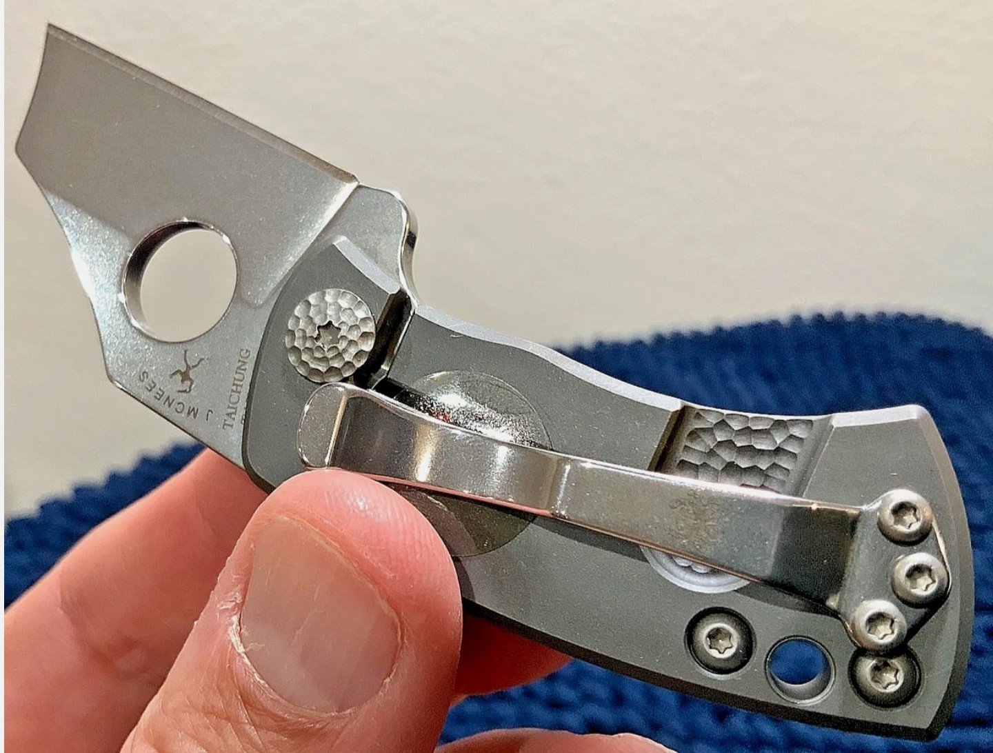 Spyderco McBee 5th Pocket Money Clip (C236TIP) *High-End Executive* KC Knife - Image 8