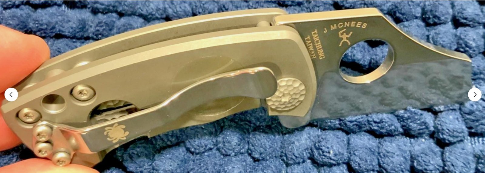 Spyderco McBee 5th Pocket Money Clip (C236TIP) *High-End Executive* KC Knife - Image 6