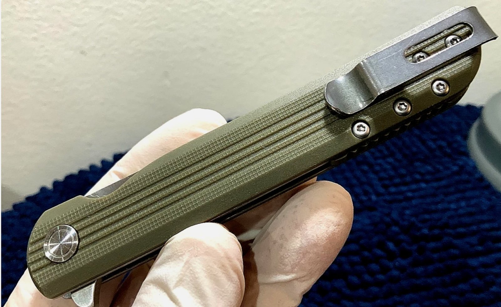 Kinetic (CRKT 3810) Smooth Flip Folder LCK+ Lightweight Large Lerch Design Knife - Image 6