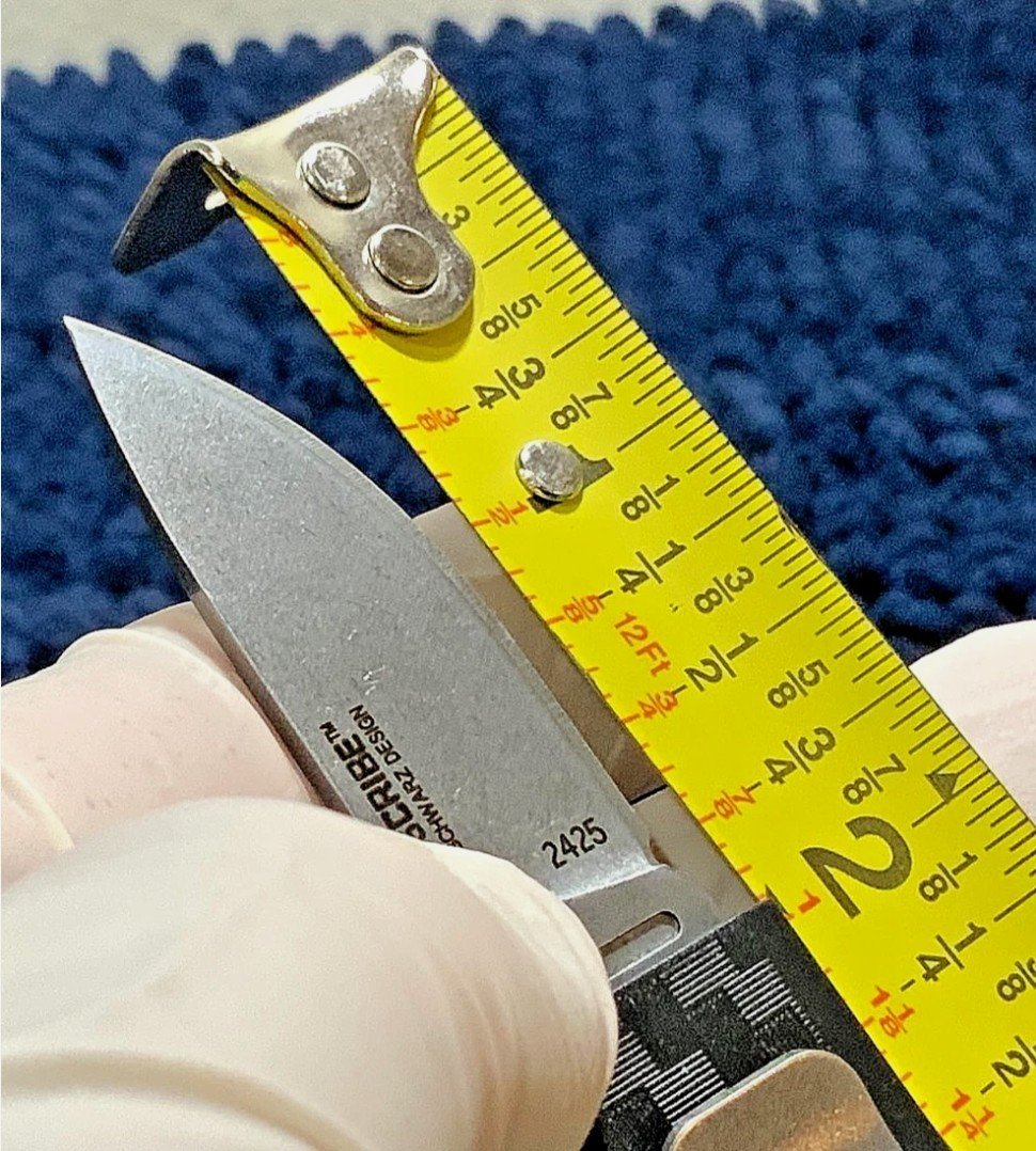 CRKT Scribe (2425) Executive Carry Ultra Compact Snap Cover Fixed D2 Steel Blade - Image 7