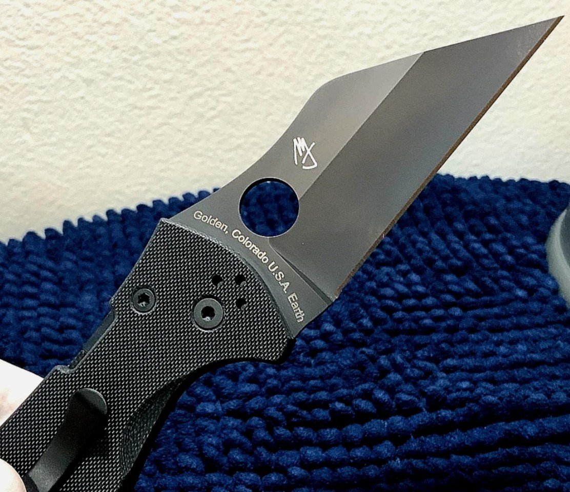 Spyderco Corporate Pro Yojimbo 2 *STEALTH* CPM S30V Executive Folder C85GPBBK2 - Image 2