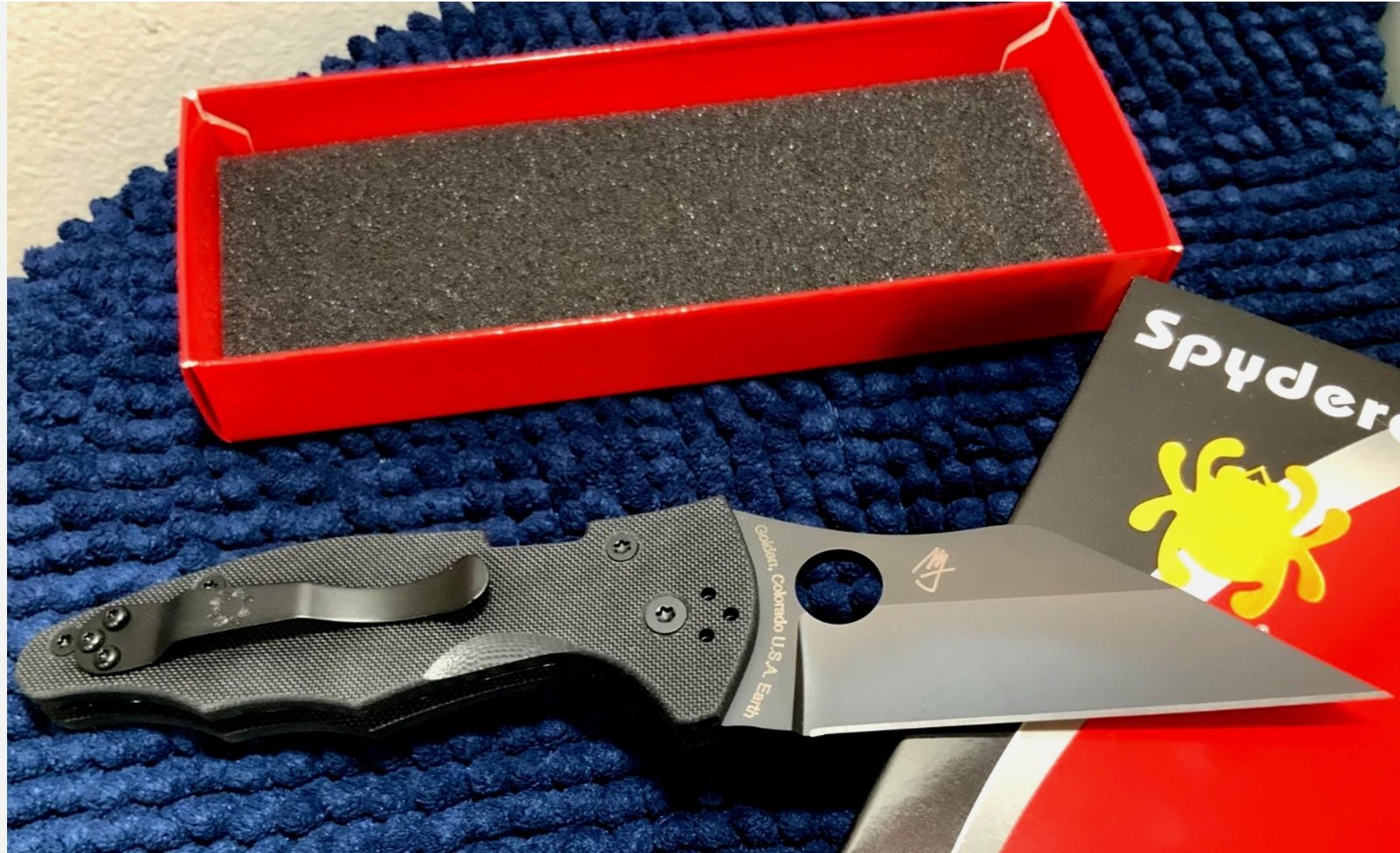 Spyderco Corporate Pro Yojimbo 2 *STEALTH* CPM S30V Executive Folder C85GPBBK2 - Image 10