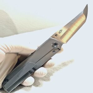North Mountain Blade Titanium Böhler M390 (NMB2410CM390) Kickstop Chop Knife