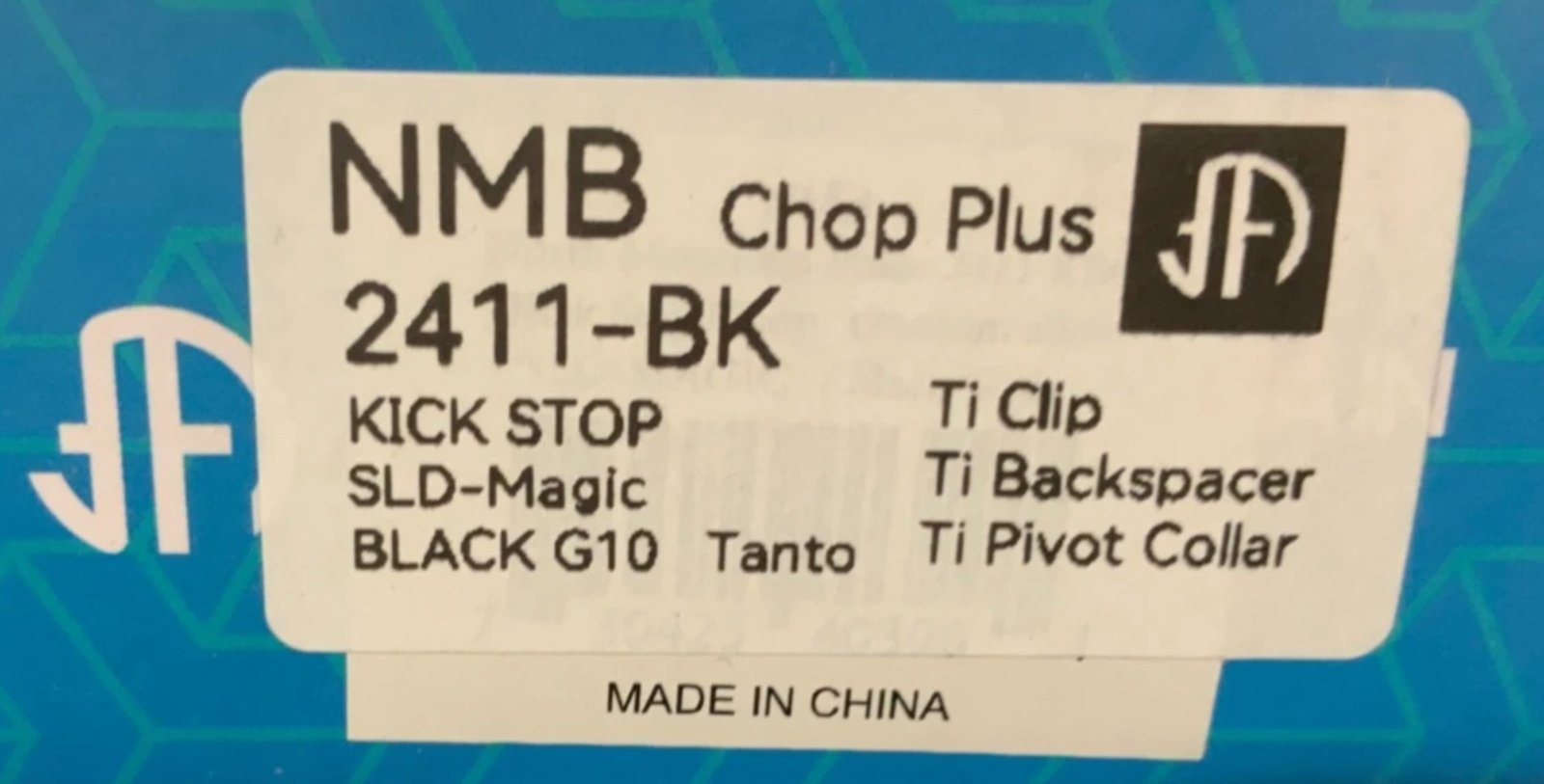 NMB Lee Williams Kick Stop Chop NMB2411BLK Hitachi SLD Blade Knife - Image 14